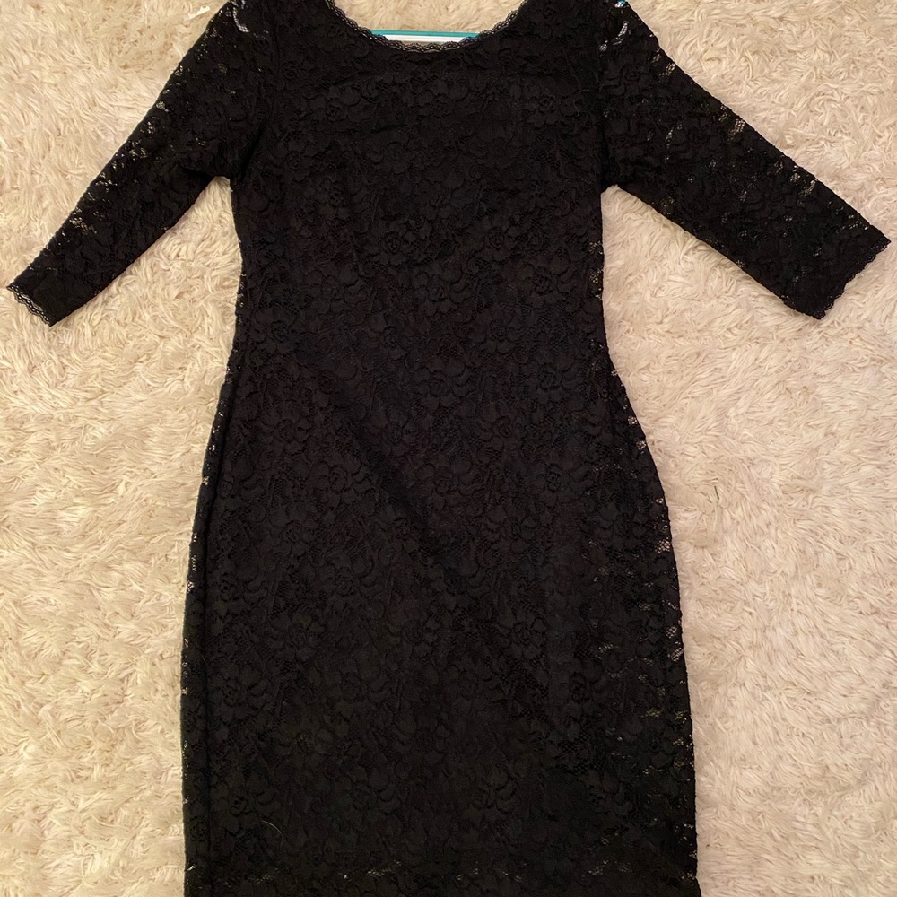 Black Shelli Segal Dress